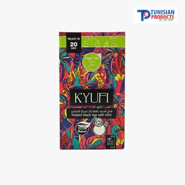 Instant Green Tea With Mint (Sugar Free) KYUFI
