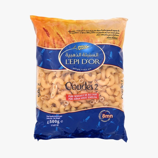 Pasta coude 2 L'EPI D'OR